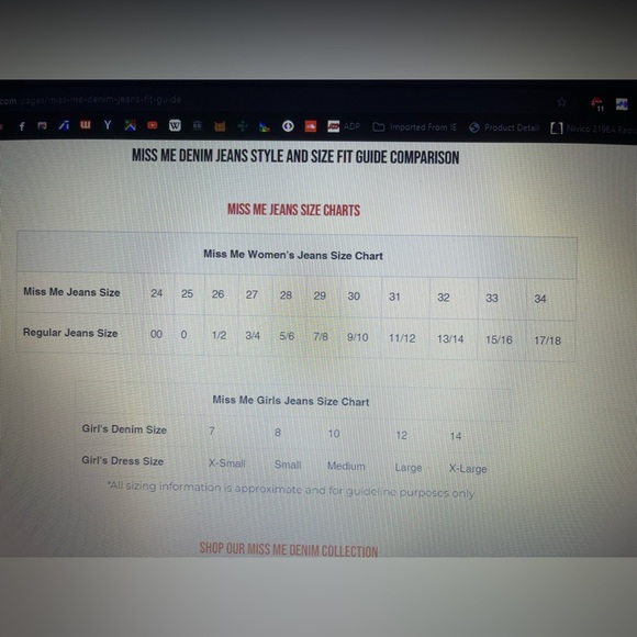 Miss Me Straight Leg Denim Jeans Big Bling Size 27 - Picture 15 of 15